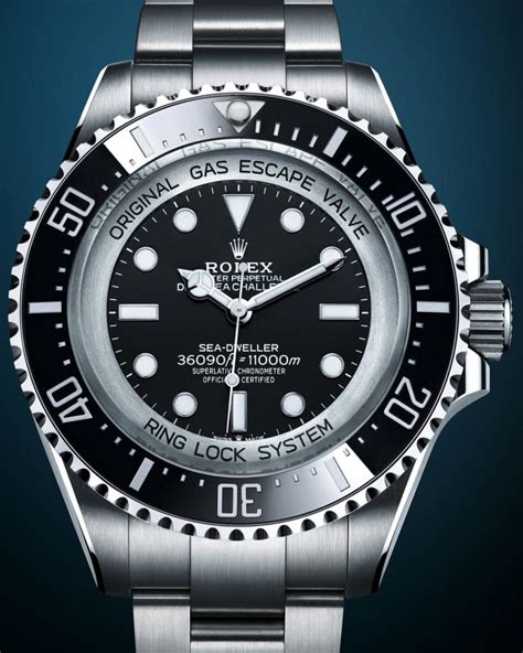 rolex sea-dweller thickness|rolex sea dweller bezel.